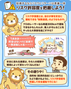 リスク許容度を把握しよう