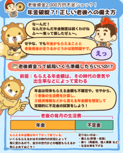 年金破綻？！正しい老後への備え方3