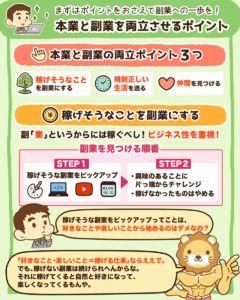 本業と副業を両立させるポイント2