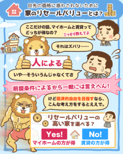 持ち家のリセールバリューとは？