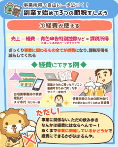 副業を始めて3つの節税をしよう1