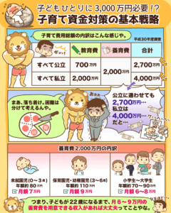 子育て資金対策の基本戦略2