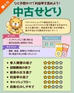 稼ぐ力(副業図解)中古せどり