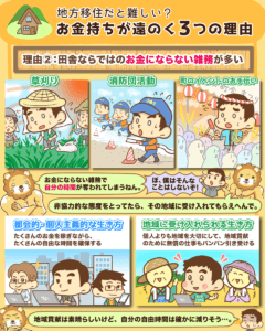 地方移住でお金持ちになるのが激務ムズな理由