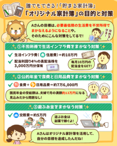 目指せ+3万円! 貯まる家計簿