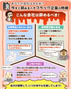 今すぐ辞めるべきブラック企業の特徴2