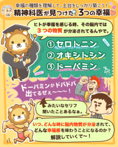 精神科医が見つけた3つの幸福1