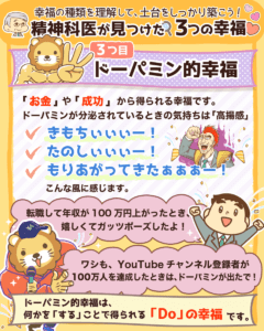 精神科医が見つけた3つの幸福4