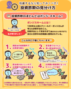 投資詐欺の見分け方1