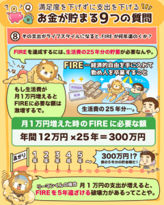 お金が貯まる9つの質問7