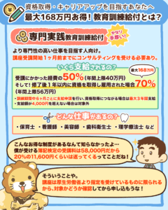 教育訓練給付金とは?4