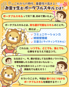 お金を生むポータブルスキルとは?1