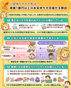 小金持ちのその先は？