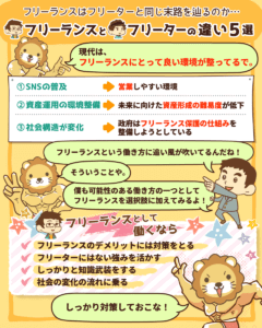 フリーランスとフリーター何が違う8