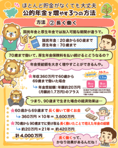 貯金しないで一生安心して暮らす方法5