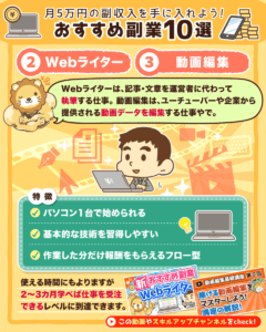 おすすめ副業10選