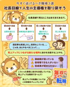 今すぐ逃げるべき職場3選