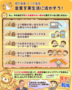 億万長者の6つの金言