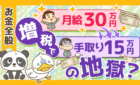 2023年に会社員の手取り給与が額面の約半分に!?ニュースは本当なのか検証!